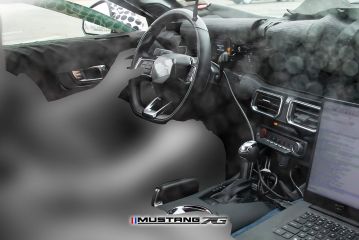 S650 2023 Mustang EcoBoost Interior Spyshot 26